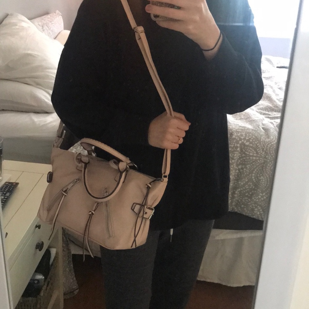 Blush pink bag